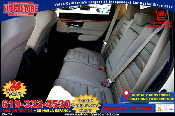 2017 HONDA CR-V EX SUV-EZ FINANCING-LOW DOWN! - cars & trucks - by... for sale in El Cajon, CA – photo 14