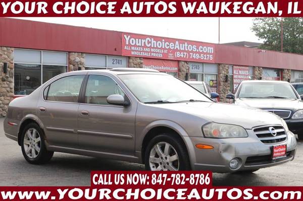 2002*NISSAN*MAXIMA GLE*70K 1OWNER LEATHER KYLS ALLOY GOOD TIRES 324417 for sale in WAUKEGAN, IL – photo 3