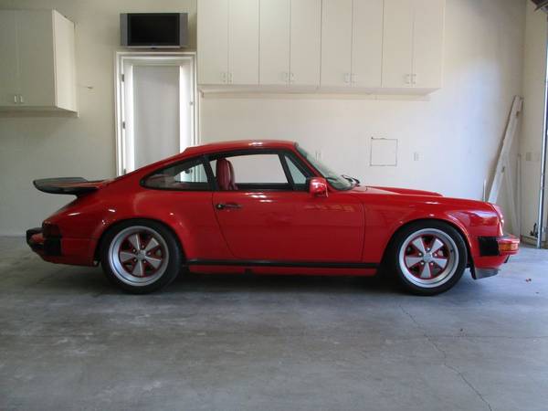1985 Porsche Red/Red No Sunroof US Carrera Coupe for sale in Sacramento, CO – photo 17