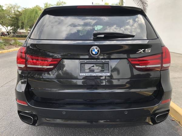 2016 BMW X5 xDrive50i 1-OWNER CLEAN CARFAX BLACK/BROWN LEATHER for sale in Sarasota, FL – photo 5