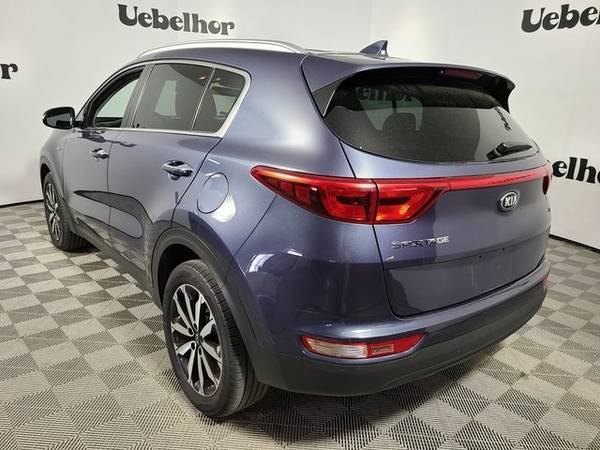 2018 Kia Sportage EX suv Pacific Blue - - by dealer for sale in Jasper, KY – photo 3