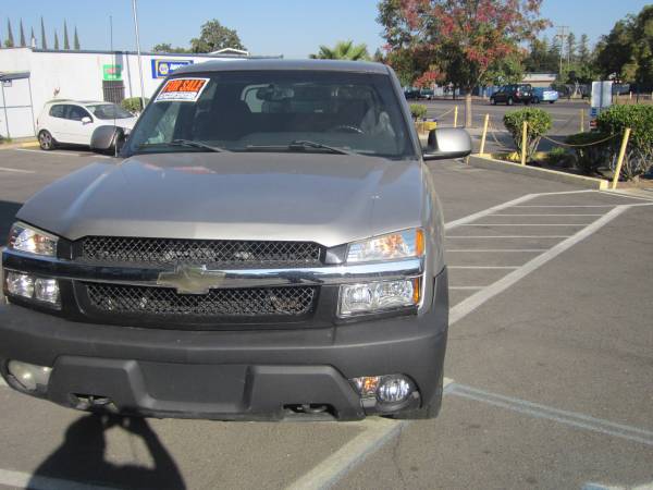 2003 CHEVY AVALANCHE for sale in Turlock, CA