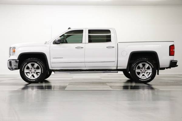 HEATED COOLED LEATHER White 2014 GMC Sierra 1500 SLT 4X4 4WD Crew for sale in Clinton, AR – photo 20