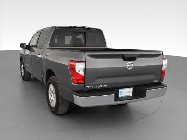2019 Nissan Titan Crew Cab SV Pickup 4D 5 1/2 ft pickup Gray -... for sale in Bakersfield, CA – photo 8