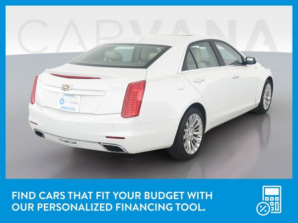 2016 Caddy Cadillac CTS 2 0 Luxury Collection Sedan 4D sedan White for sale in Erie, PA – photo 8