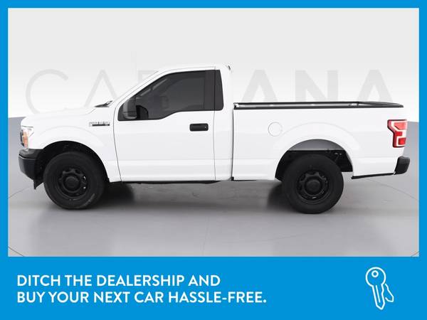 2019 Ford F150 Regular Cab XL Pickup 2D 6 1/2 ft pickup White for sale in West Lafayette, IN – photo 4