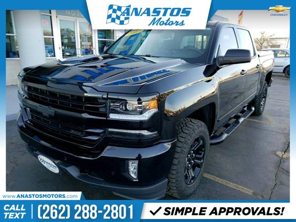 2017 Chevrolet Silverado 1500 FOR ONLY 532/mo! - - by for sale in Kenosha, WI – photo 4