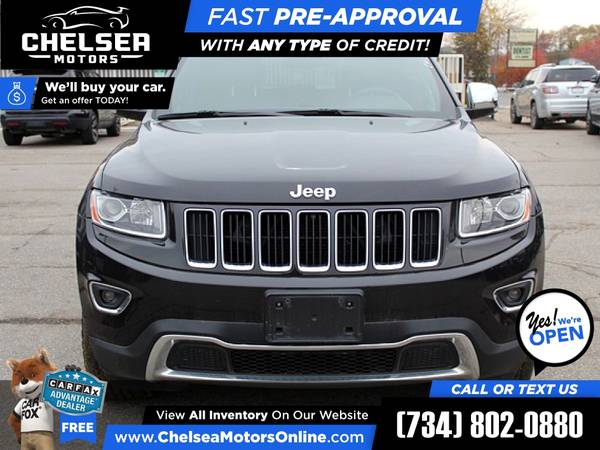 2014 Jeep *Grand* *Cherokee* *Limited* for ONLY $302/mo - cars &... for sale in Chelsea, MI – photo 10
