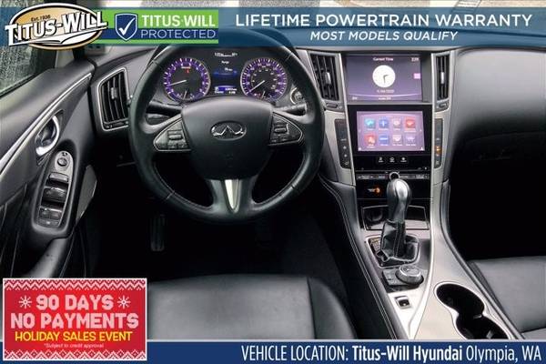 2017 INFINITI Q50 3.0t Premium Sedan - cars & trucks - by dealer -... for sale in Olympia, WA – photo 4