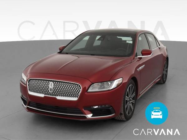 2017 Lincoln Continental Reserve Sedan 4D sedan Red - FINANCE ONLINE... for sale in Columbus, OH