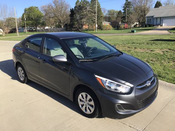 Gray 2016 Hyundai Accent SE (75, 000 miles) - - by for sale in Dallas Center, IA – photo 7