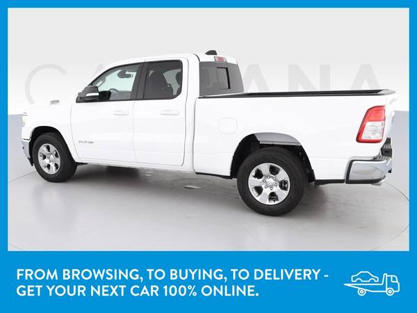2020 Ram 1500 Quad Cab Big Horn Pickup 4D 6 1/3 ft pickup White for sale in Sausalito, CA – photo 5