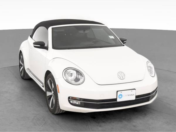 2013 VW Volkswagen Beetle Turbo Convertible 2D Convertible White - -... for sale in Scranton, PA – photo 16