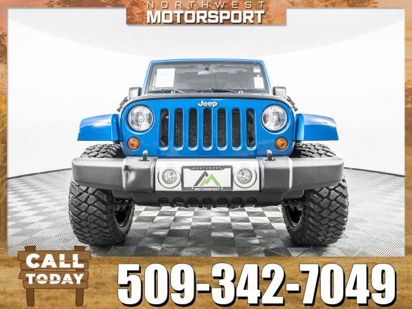 Lifted 2011 *Jeep Wrangler* Unlimited Sahara 4x4 for sale in Spokane Valley, WA – photo 8