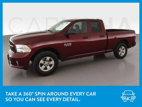 2017 Ram 1500 Quad Cab Tradesman Pickup 4D 6 1/3 ft pickup Red for sale in Syracuse, NY – photo 3