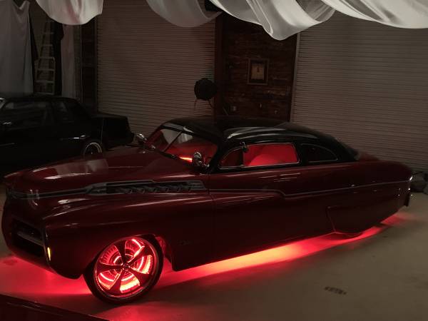 1949 1950 1951 Merc Chopped Top Lead Sled MUST SEE MEDAL FLAKE RED for sale in geneva, FL – photo 7