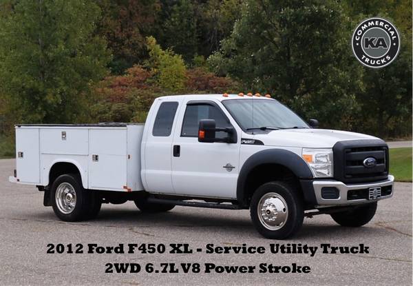 2016 Ford F550 4x4 - Cab Chassis - 4WD 6.7L Flatbed Dump Truck Utility for sale in Dassel, WY – photo 8