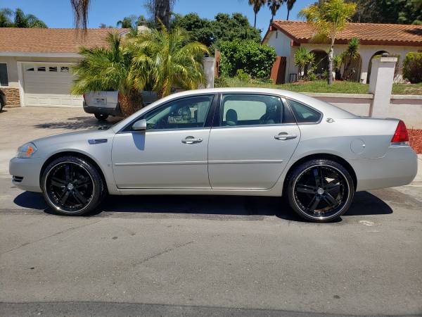 08 Chevy Impala, 22 RIMS, smogged, CLEAN, 5295 for sale in Chula vista, CA – photo 5