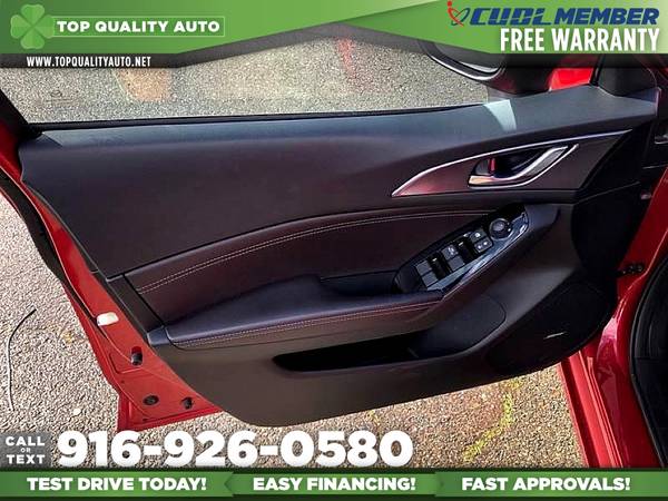 2017 Mazda Mazda3 5-Door Grand Touring Hatchback for only $17,495 -... for sale in Rancho Cordova, CA – photo 18