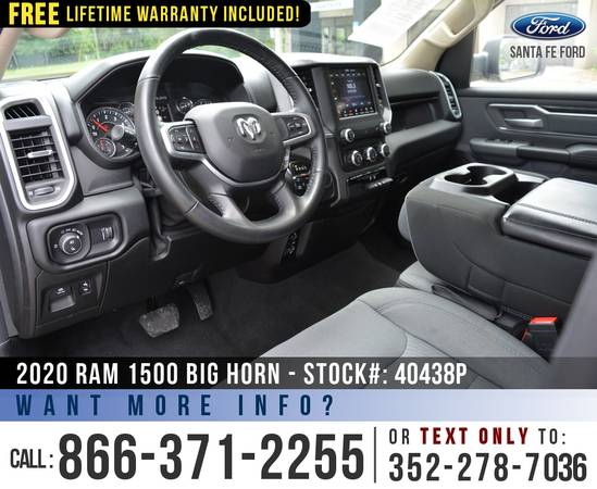 2020 RAM 1500 BIG HORN 4WD Push to Start - Camera - Homelink for sale in Alachua, GA – photo 12