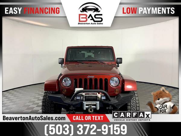 2008 Jeep Wrangler Sahara FOR ONLY 322/mo! - - by for sale in Beaverton, OR – photo 3