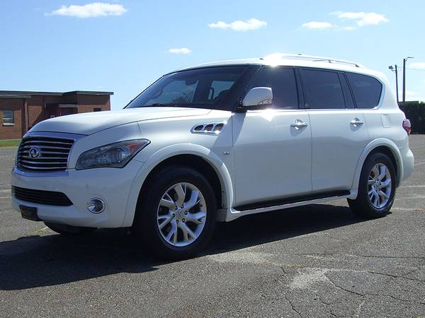 ► 2014 INFINITI QX80 - AWD, 8 PASS, NAVI, DUAL TV's, HTD LEATHER, MORE for sale in East Windsor, CT – photo 7
