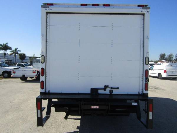 2012 Isuzu NPR-HD 14ft Dry Box Truck Lift Gate Delivery Truck 93K for sale in Opa-Locka, FL – photo 9
