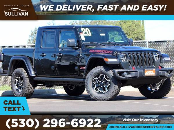 2020 Jeep Gladiator Rubicon FOR ONLY 919/mo! - - by for sale in Yuba City, CA – photo 3