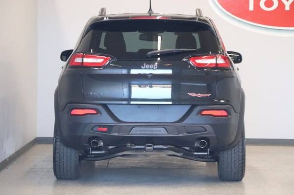 2015 Jeep Cherokee Trailhawk hatchback Brilliant Black Crystal for sale in Nampa, ID – photo 6
