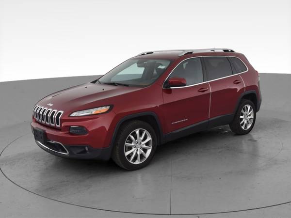 2014 Jeep Cherokee Limited Sport Utility 4D suv Red - FINANCE ONLINE... for sale in Atlanta, NV – photo 3
