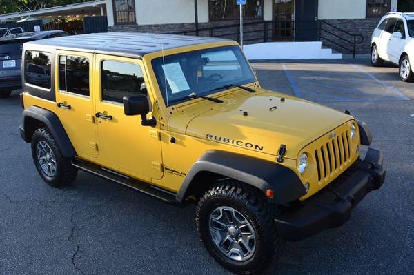 2015 Jeep Wrangler Unlimited Rubicon suv Baja Yellow Clearcoat for sale in Montclair, CA – photo 10