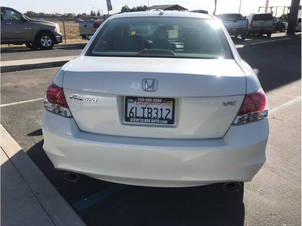 2010 Honda Accord EX-L *Pearl White* v-6 V-Tec **Fully Loaded!** for sale in Fresno, CA – photo 4