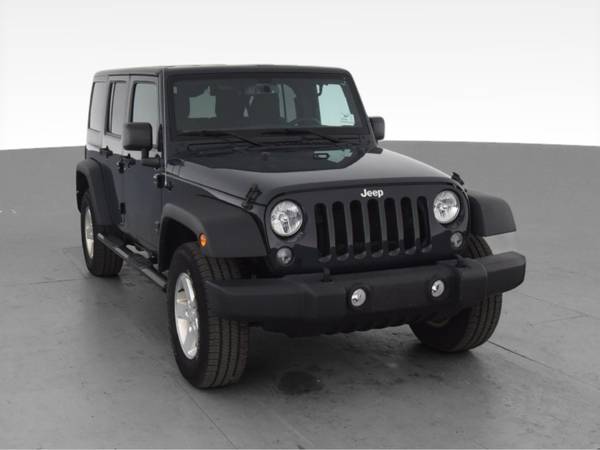 2017 Jeep Wrangler Unlimited Sport S Sport Utility 4D suv Black - -... for sale in Indianapolis, IN – photo 16