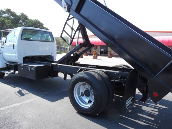 Ford F750 Flatbed 16 DUMP BODY TRUCK Dump Work flat bed DUMP TRUCK for sale in south florida, FL – photo 16