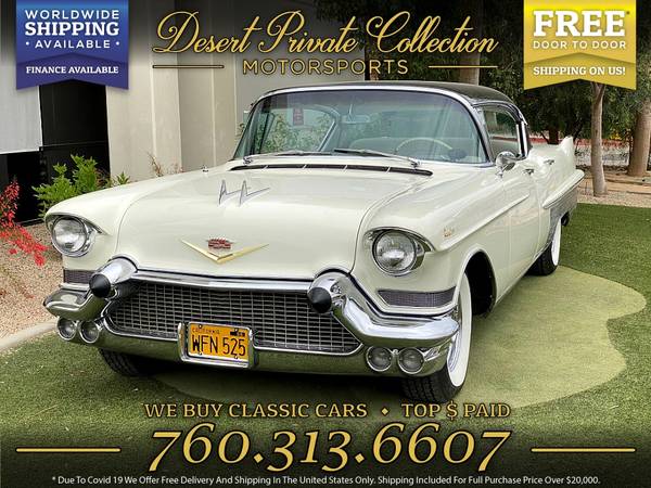 1957 Cadillac Fleetwood Restored Sedan with 52, 349 original miles for sale in Palm Desert, NY – photo 5