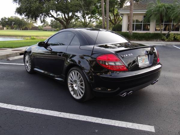 2007 MERCEDES SLK55 AMG 52K LIKE NEW NO ACCIDENT FLORIDA CLEAR TITLE for sale in Fort Myers, FL – photo 3