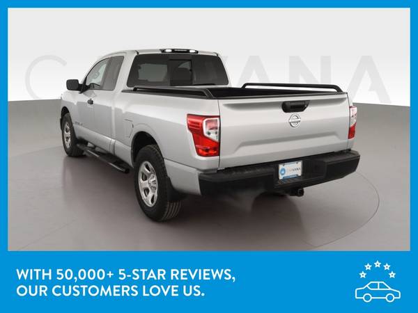 2017 Nissan Titan King Cab S Pickup 4D 6 1/2 ft pickup Silver for sale in West Palm Beach, FL – photo 6