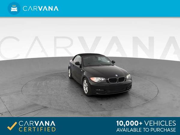 2010 BMW 1 Series 128i Convertible 2D Convertible Black - FINANCE for sale in Atlanta, CA
