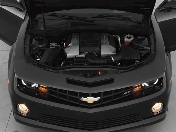 2012 Chevy Chevrolet Camaro SS Coupe 2D coupe Black - FINANCE ONLINE for sale in Round Rock, TX – photo 4