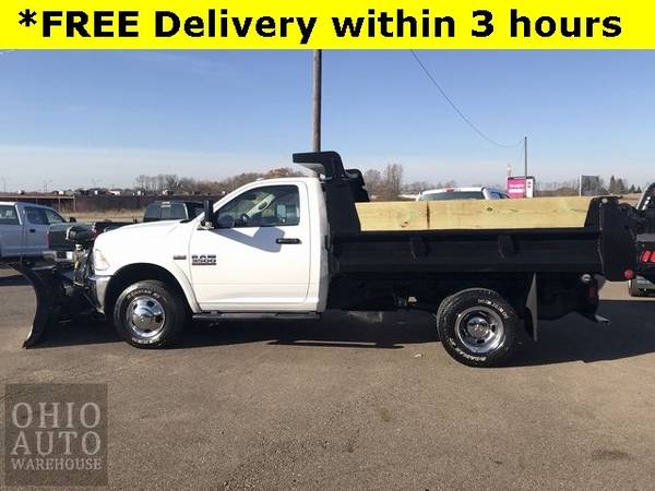2017 Ram 3500 Chassis Cab Tradesman 4X4 Dump Bed Snow Plow 1-Own We... for sale in Canton, WV – photo 5