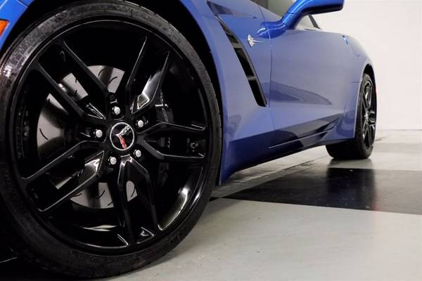 LEATHER! MANUAL! 2014 Chevy CORVETTE STINGRAY Z51 1LT Coupe Blue for sale in Clinton, AR – photo 15