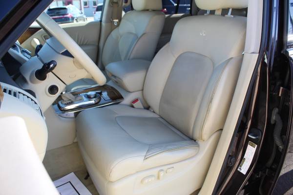 3rd Row 2011 Infiniti QX56 4WD Limited DVD SUNROOF NAVI LEATHER for sale in Louisville, KY – photo 2