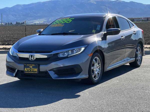 2016 Honda Civic Sedan LX sedan Gray - - by dealer for sale in Salinas, CA – photo 2