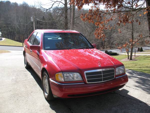 1997 Red C-280 Mercedes-Benz - cars & trucks - by owner - vehicle... for sale in Kingsport, TN