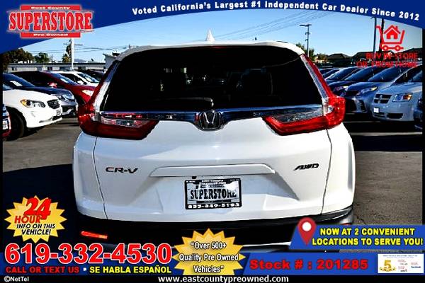 2017 HONDA CR-V EX SUV-EZ FINANCING-LOW DOWN! - cars & trucks - by... for sale in El Cajon, CA – photo 7