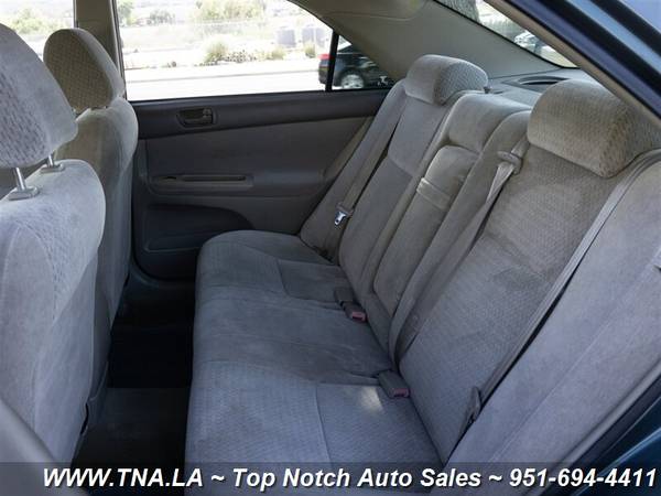 2002 Toyota Camry LE - - by dealer - vehicle for sale in Temecula, CA – photo 18