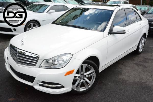 2013 *Mercedes-Benz* *C-Class* *C 300* Polar White for sale in Linden, NJ