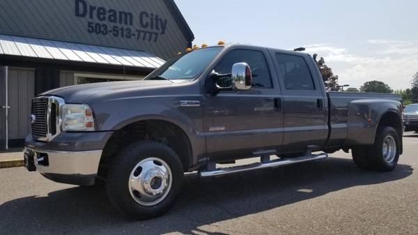 2006 Ford F350 Super Duty Crew Cab Diesel 4x4 Lariat Pickup 4D 8 ft T for sale in Portland, OR