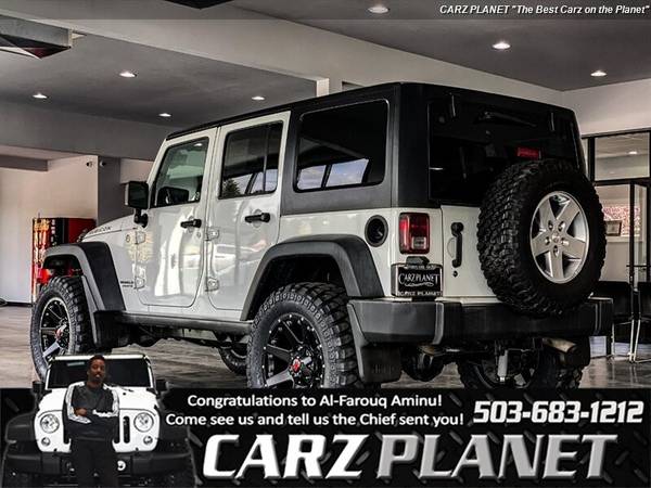 2012 Jeep Wrangler 4x4 4WD Unlimited Rubicon BRAND NEW LIFT WHEELS TIR for sale in Gladstone, OR – photo 13