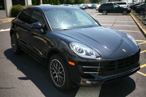 2015 *Porsche* *Macan* *AWD 4dr Turbo* Jet Black Met for sale in south amboy, NJ – photo 4